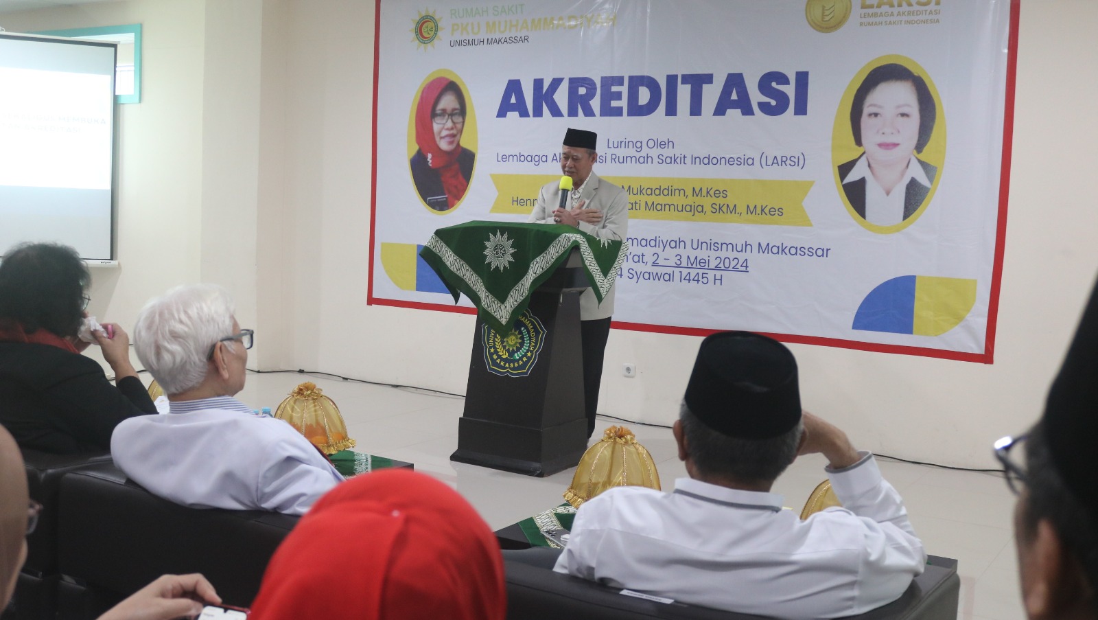 RS Unismuh Makassar Jalani Survei Akreditasi, Komitmen Tingkatkan Kualitas Pelayanan