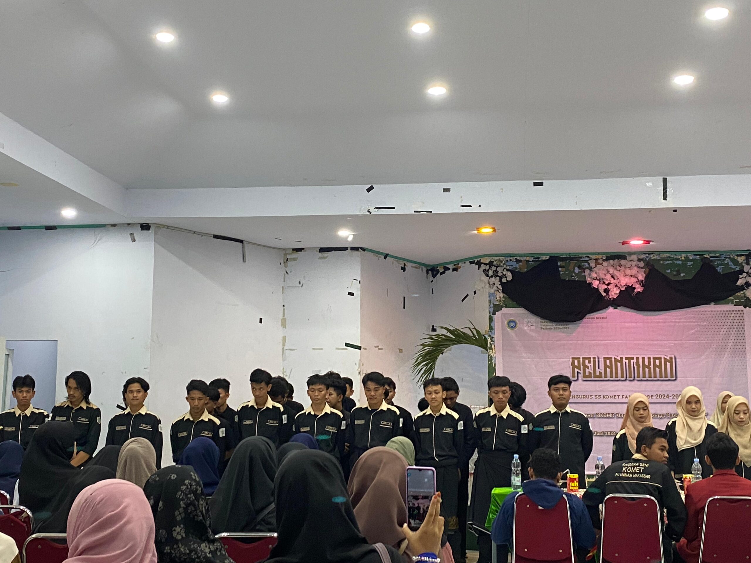 BEM FAI Unismuh Makassar Lantik Pengurus Baru Sanggar Seni Komet Periode 2024-2025