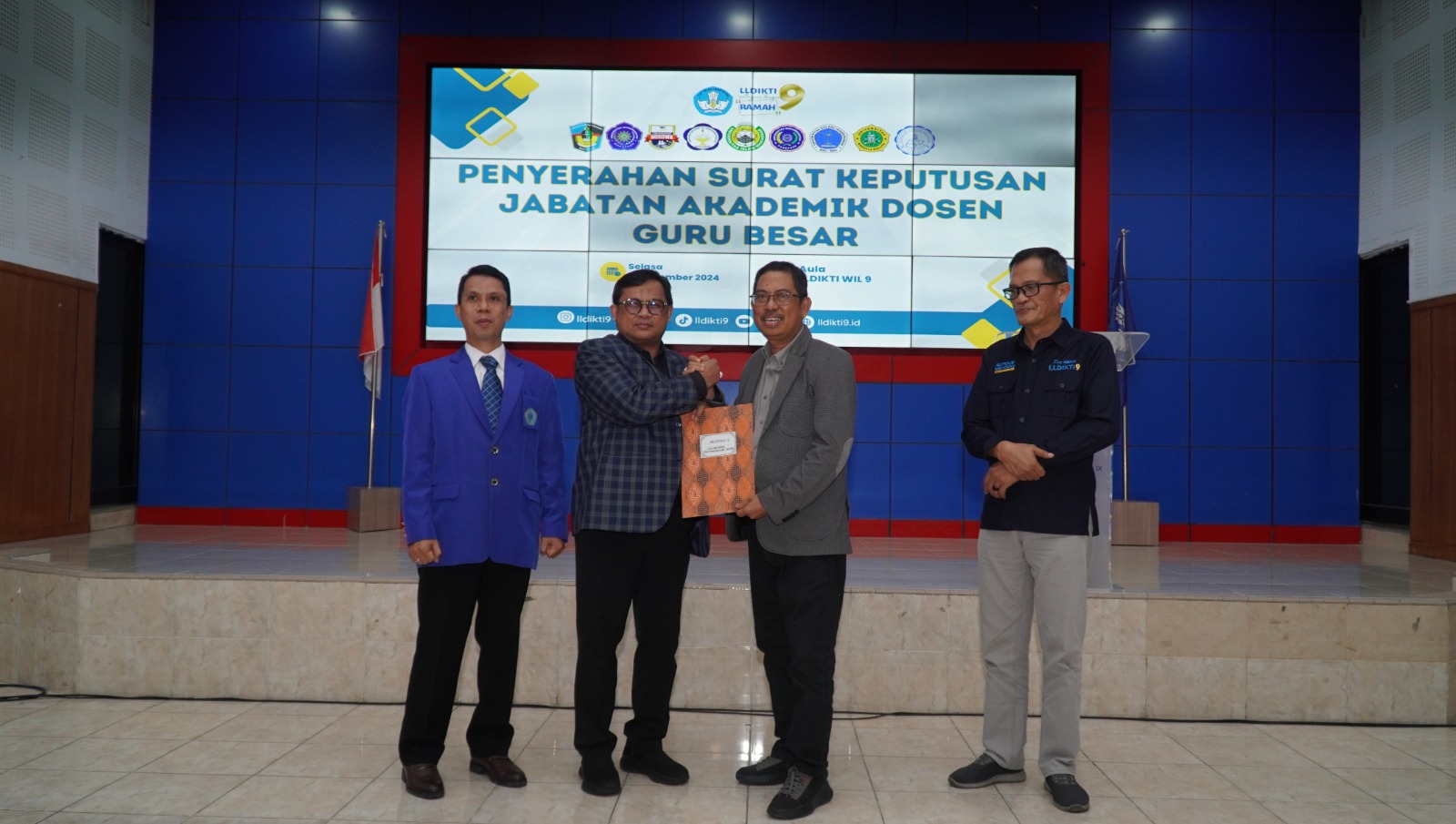Unismuh Makassar Kembali Cetak Guru Besar Bidang Pendidikan Matematika