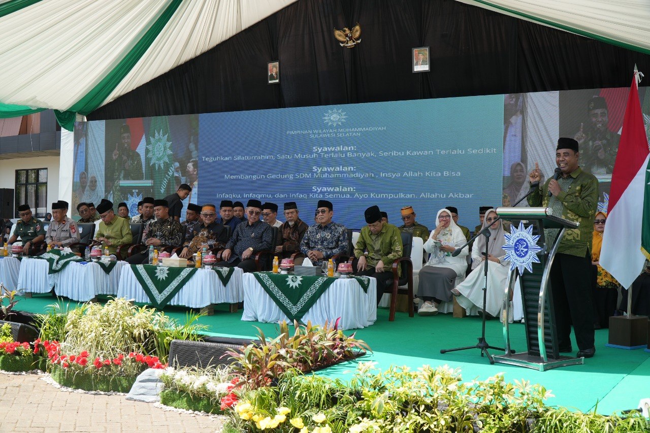Muhammadiyah Sulsel Bersyukur, Infaq Syawalan untuk Gedung SDM Terkumpul Rp 56,9 Juta
