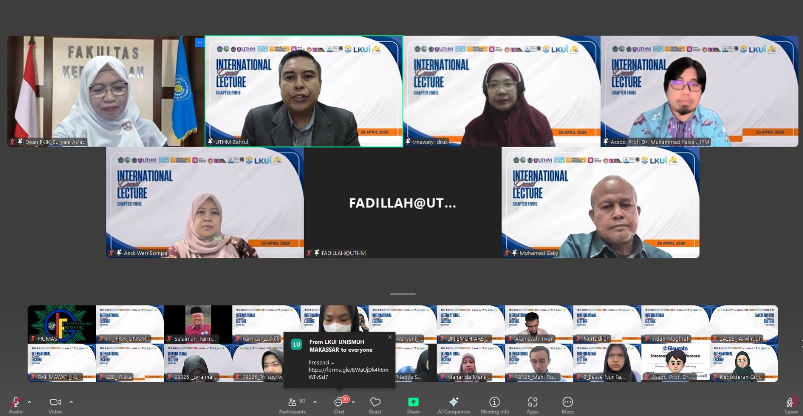 Kolaborasi Unismuh–UTHM Bahas AI, Kesehatan Darurat, dan Inovasi Limbah Sawit