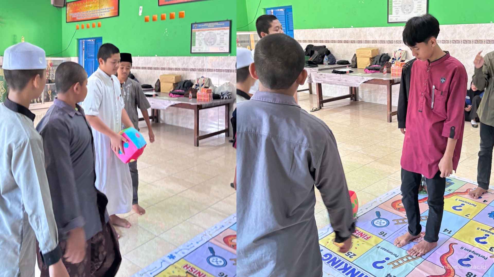 Mahasiswa PPG UMS Edukasi Computational Thinking Lewat Ular Tangga di PAKYM