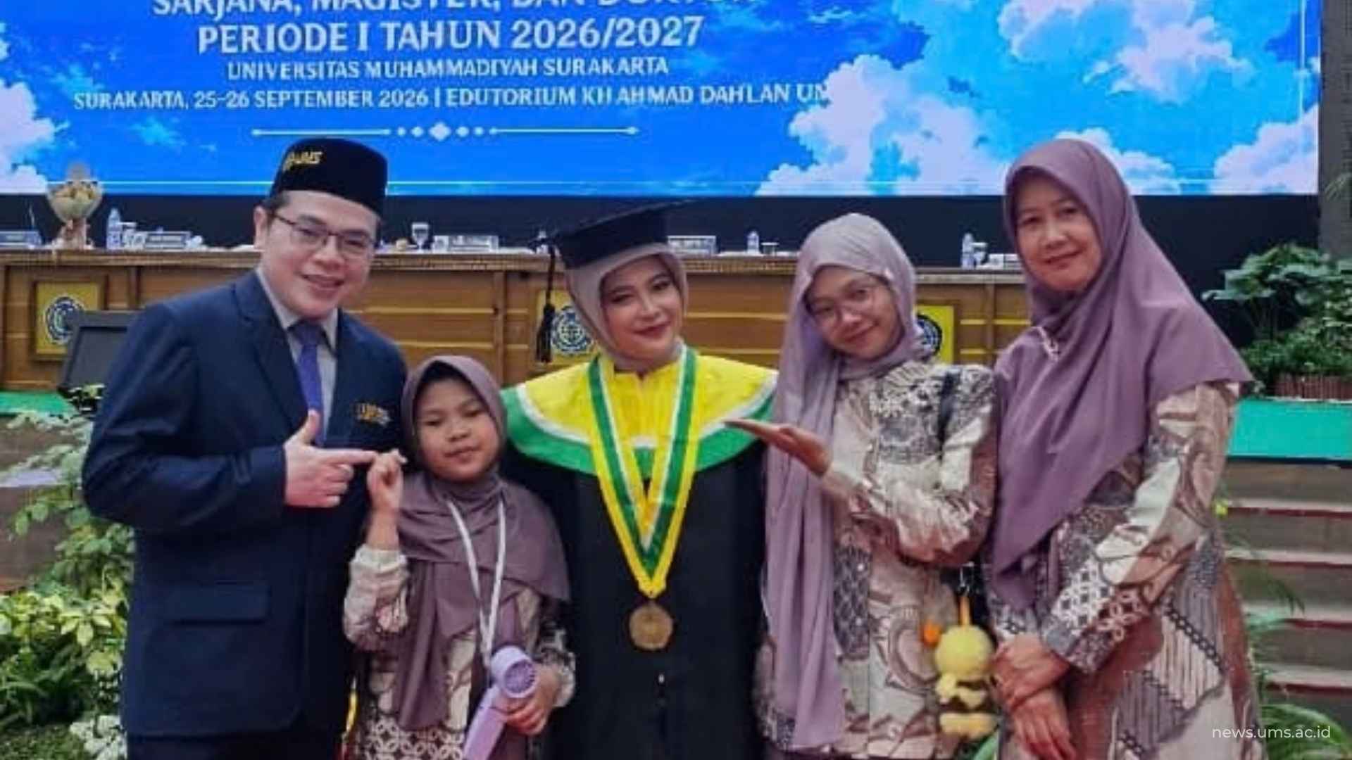 Sabet Penghargaan Internasional, Lulusan FKG UMS Bagikan Kunci Sukses